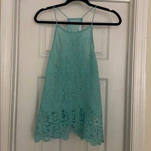 Blue pepper aqua tank